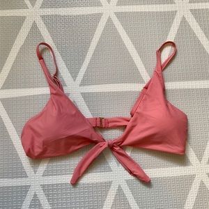 Gianni Bini coral bathing suit top